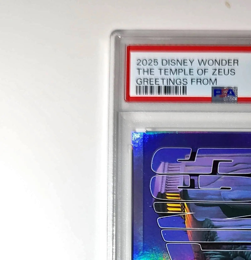 The Temple of Zeus 2025 Topps Disney #GF-22 Greetings From Hercules PSA 6 EX-M - Non-Sports Card Single