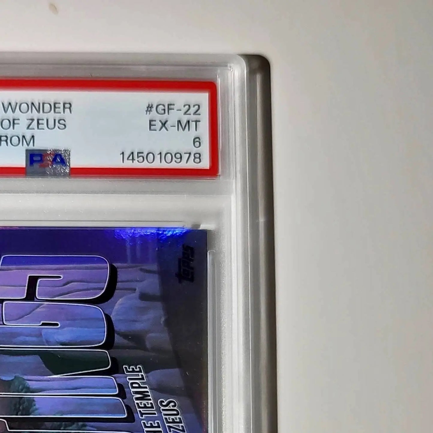 The Temple of Zeus 2025 Topps Disney #GF-22 Greetings From Hercules PSA 6 EX-M - Non-Sports Card Single
