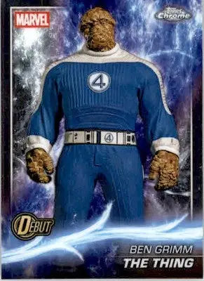The Thing - 2025 Topps Chrome Marvel Studios - #197 - Non_sport - Marvel Card Single