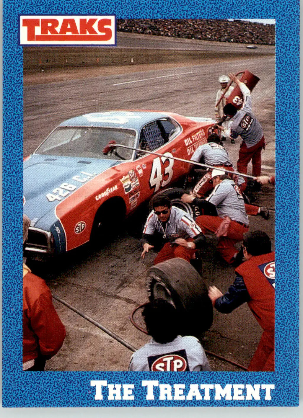 The Treatment (1974 Highlights) - 1991 Traks Richard Petty - #10 - Racing - Racing Card Single