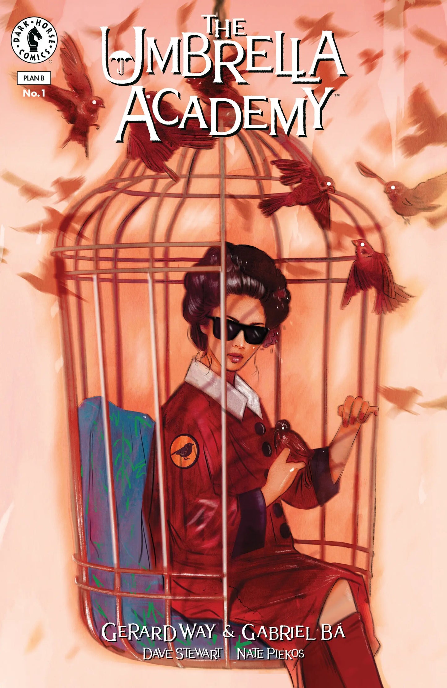 Umbrella Academy Plan B comic book cover featuring The Umbrella Academy series