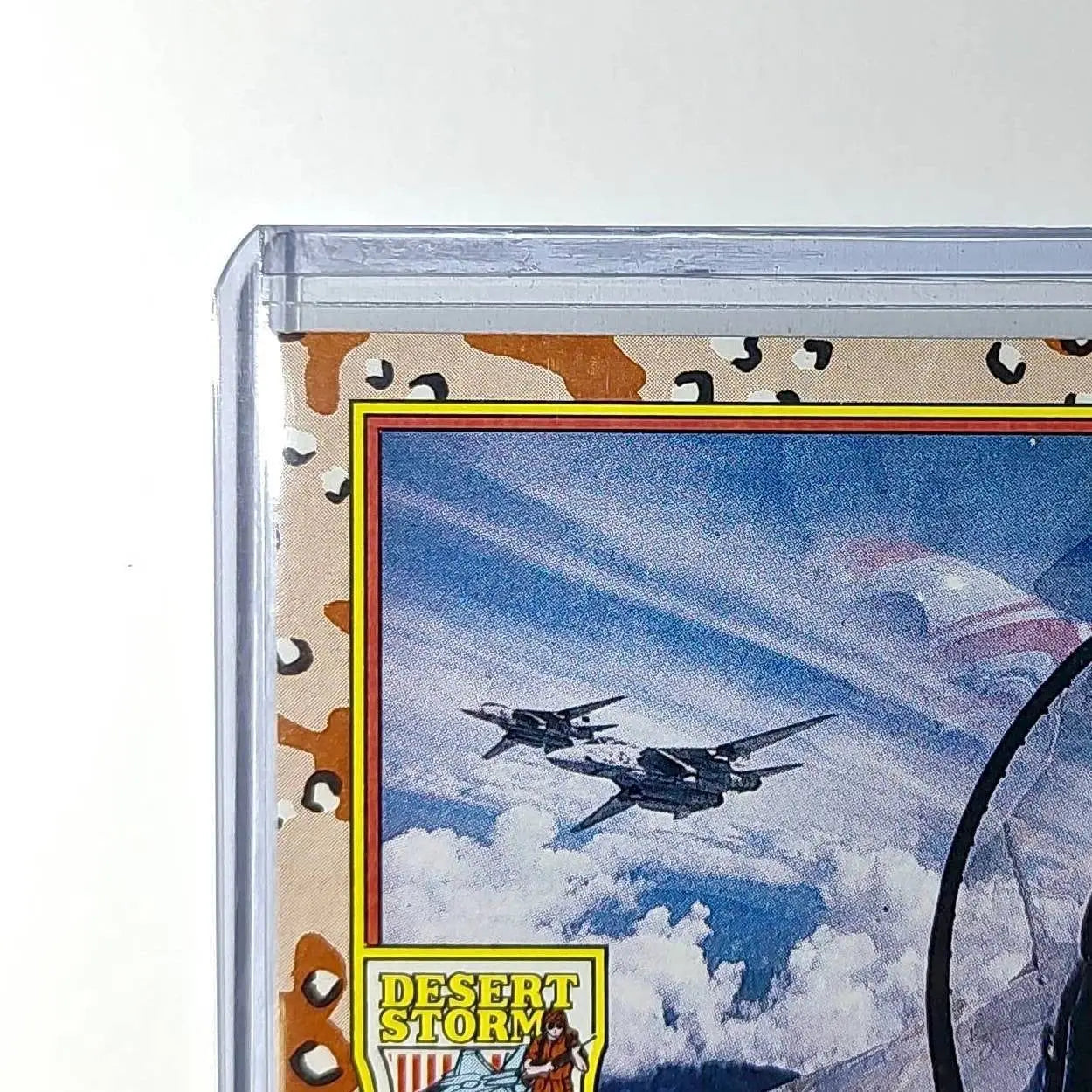 The View from Above 1991 Topps Desert Storm #81 Card