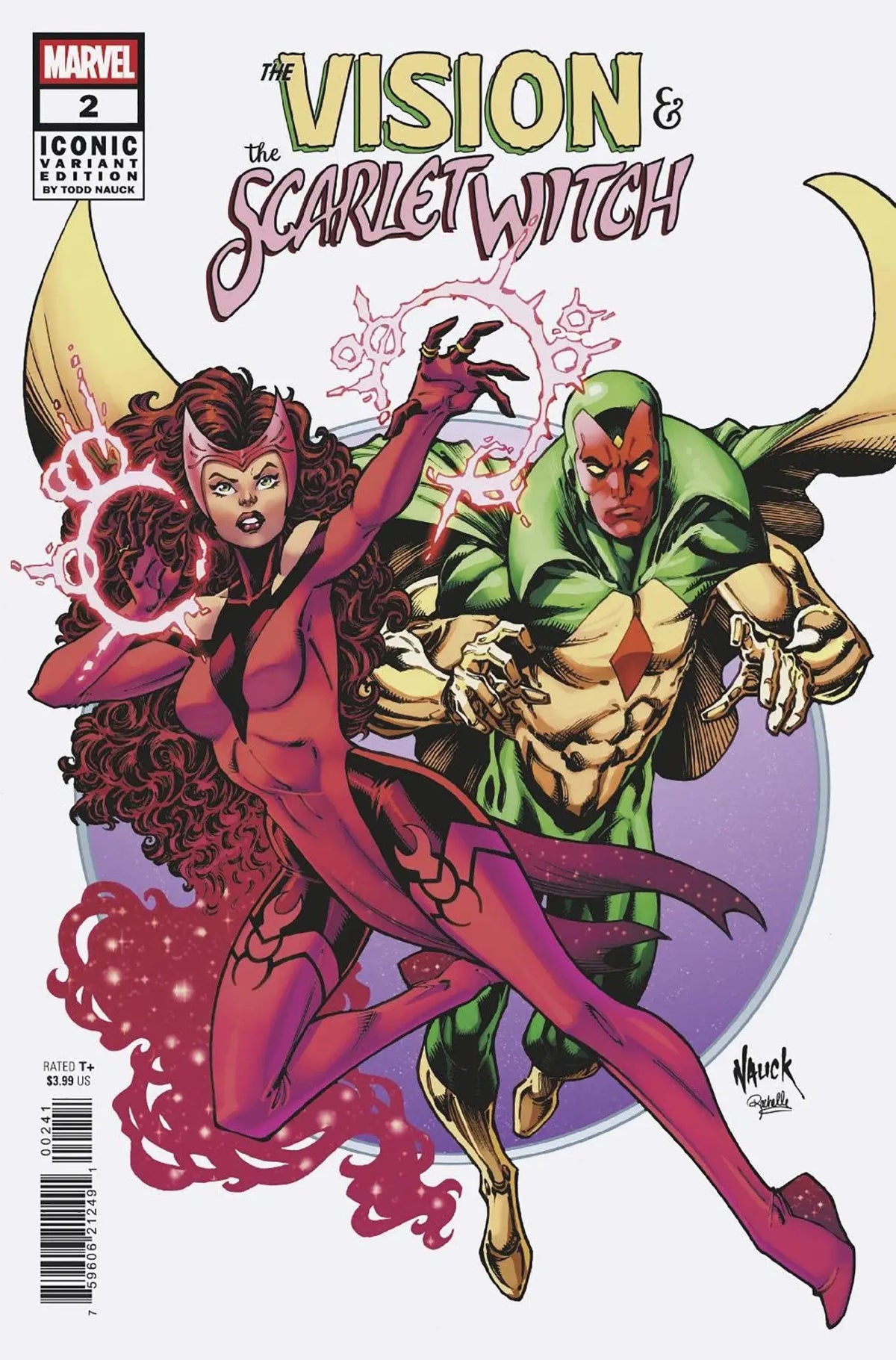 The Vision & The Scarlet Witch #2 Todd Nauck Iconic Variant - Comic Book