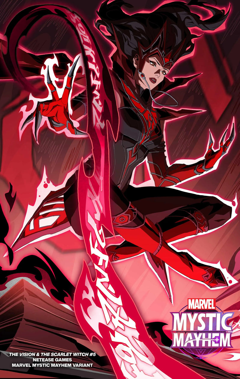 The Vision & The Scarlet Witch #5 Netease Games Marvel Mystic Mayhem Variant - Back Issues