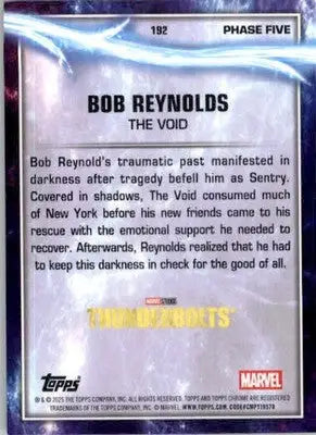 The Void - 2025 Topps Chrome Marvel Studios - #192 - Non_sport - Non-Sports Card Single