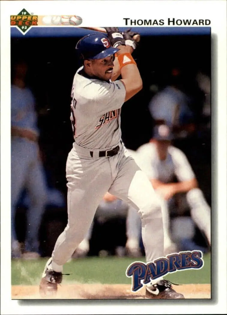 Thomas Howard 1992 Upper Deck MLB #416 Baseball Card San Diego Padres - Baseball Card Single