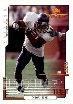 Thomas Jones - 2000 Upper Deck MVP - #203 - RC Football - Football Card Single