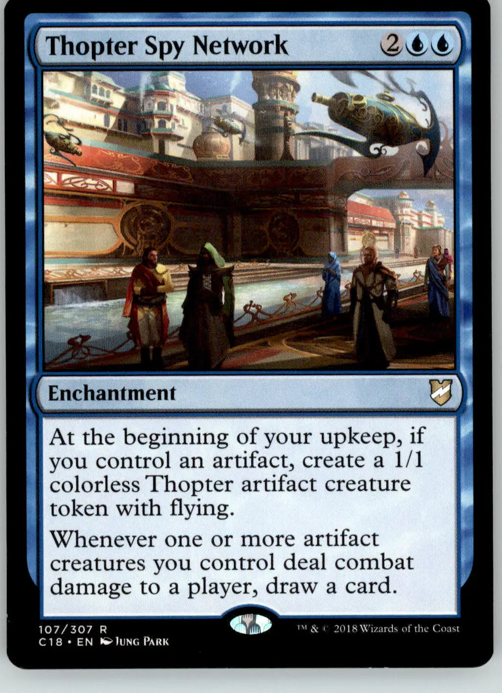 Thopter Spy Network - Commander 2018 - 107 - NM Magic: The Gathering - Magic Card Single
