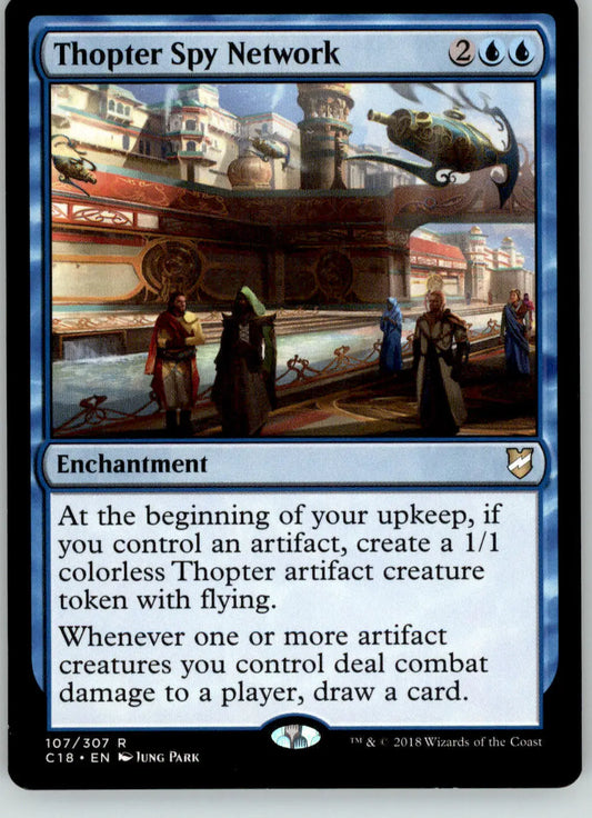 Thopter Spy Network - Commander 2018 - 107 - NM Magic: The Gathering - Magic Card Single