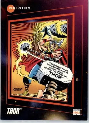Thor - 1992 Impel Marvel Universe - NM - #170 - Marvel Card Single