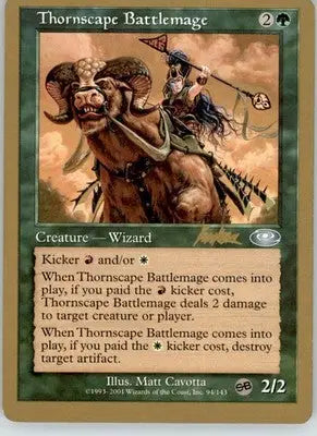 Thornscape Battlemage - 2002 Brian Kibler World Championship Decks - MP Magic - Magic Card Single