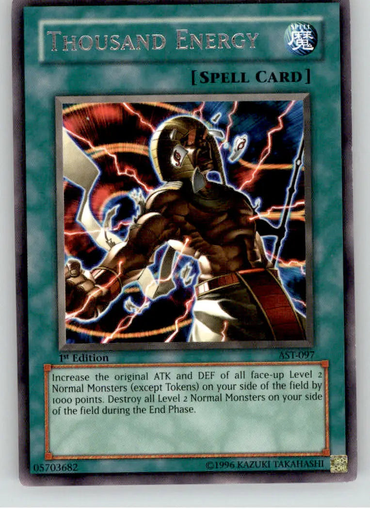 Thousand Energy - Ancient Sanctuary - AST-097 - 1st Edition HP Yu-Gi-Oh - Yu-Gi-Oh! Card Single