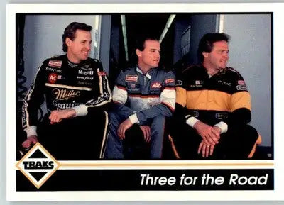 Three for the Road - 1992 Traks - #15 - Racing - Racing Card Single