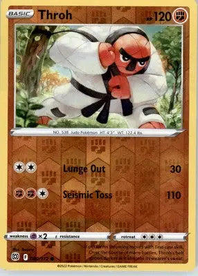 Throh - SWSH09: Brilliant Stars - Reverse Holo LP - #080/172 - Pokémon Card Single