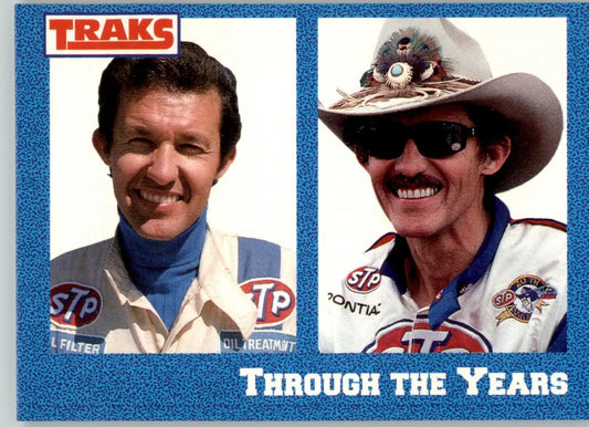 Through the Years (1978 Highlights) - 1991 Traks Richard Petty - #18 - Racing - Racing Card Single