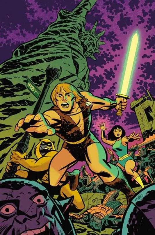 Thundarr The Barbarian #1 Cover L 1 in 10 Michael Cho Foil Full Art Variant - Comic Book
