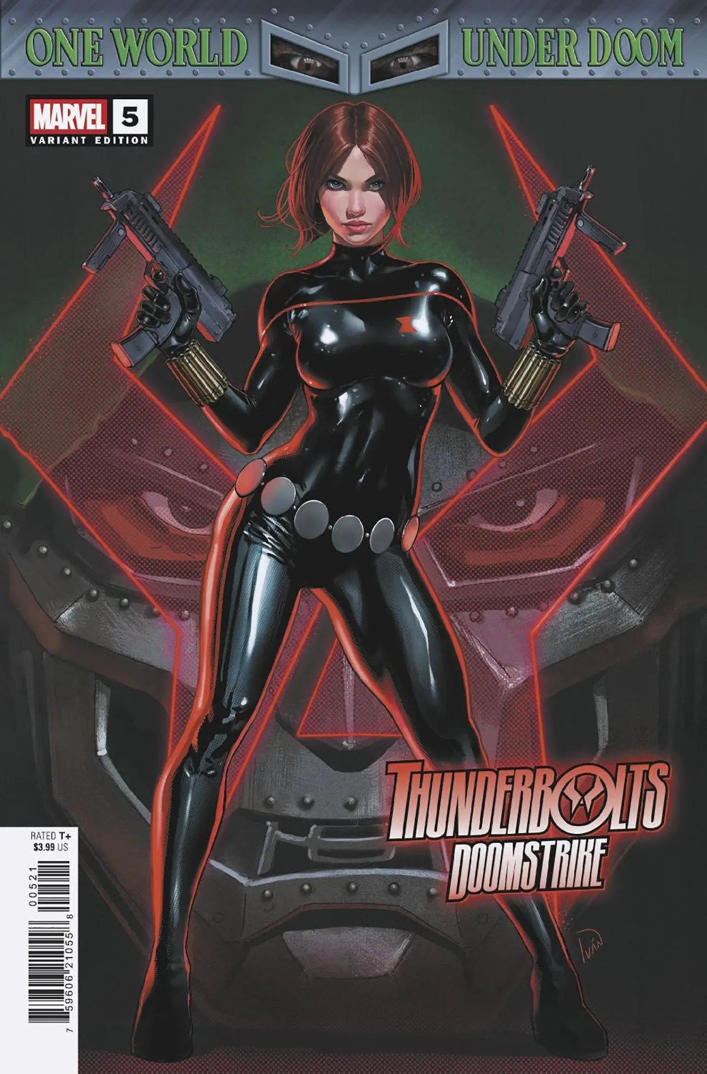 Thunderbolts Doomstrike comic book featuring Ivan Talavera variant and final showdown