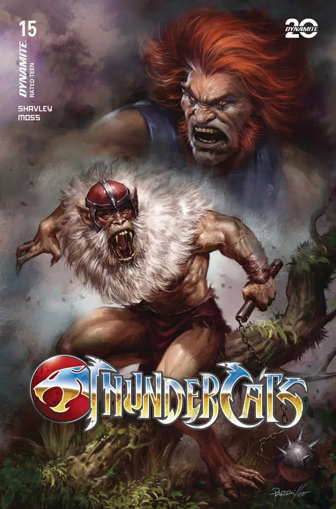 Thundercats comic book cover featuring Thundercats #15 Cover A Parrillo design