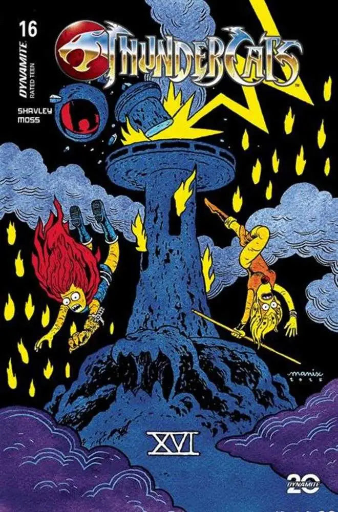 Thundercats #16 Cover E Manix Variant comic book displayed front view