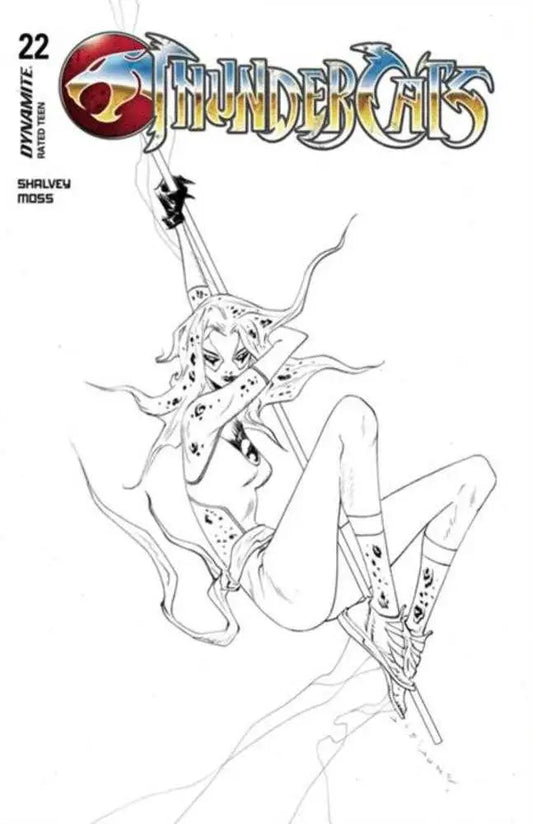 Thundercats #22 Cover M Jae Lee Line Art Foc Bonus Variant - Back Issues