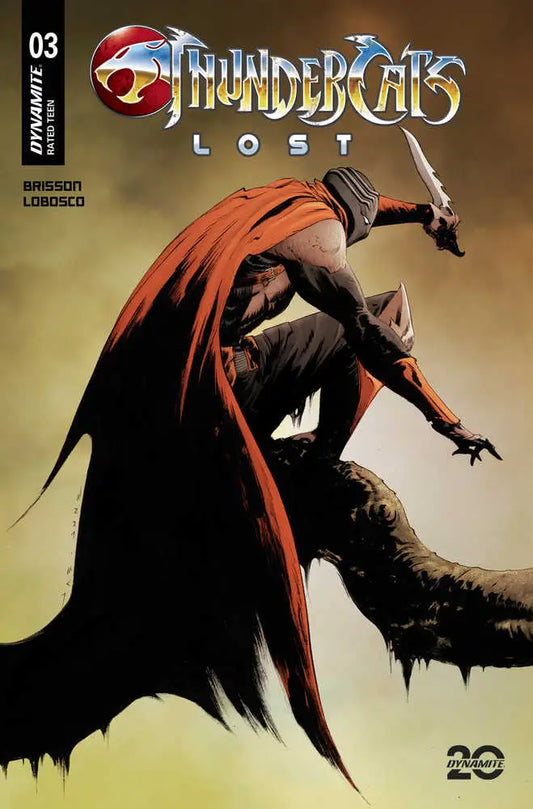 Thundercats Lost #3 Cover E Lee & Chung comic book artwork display
