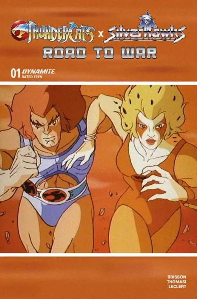 Thundercats X Silverhawks Road To War (One Shot) Cover E Animation Art Variant - Comic Book