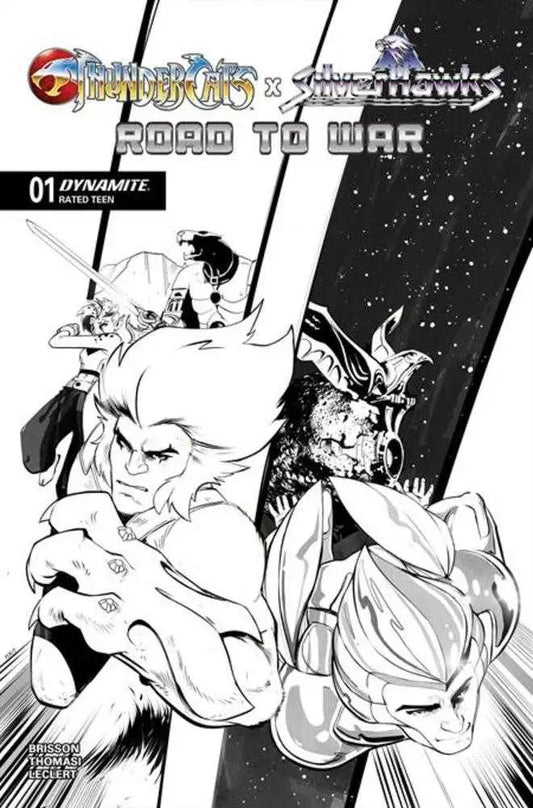 Thundercats X Silverhawks Road To War (One Shot) Cover H 1 in 10 Sebastian Piriz Line Art Variant - Back Issues