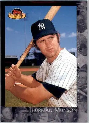 Thurman Munson - 2001 Topps American Pie - #80 - Baseball - Baseball Card Single