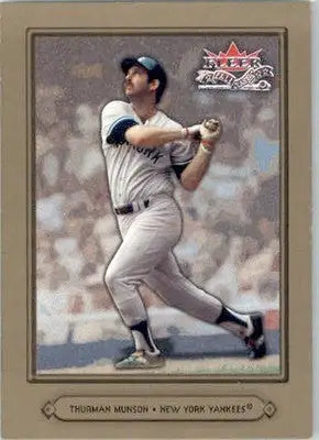 Thurman Munson - 2002 Fleer Fall Classic - #19 - Baseball - Baseball Card Single
