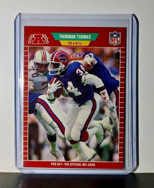 Thurman Thomas 1989 Pro Set NFL #32 Card Buffalo Bills - Football Card Single