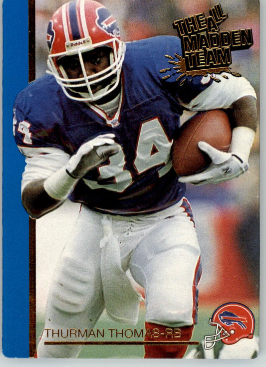 Thurman Thomas - 1991 Action Packed All-Madden - #31 - Football