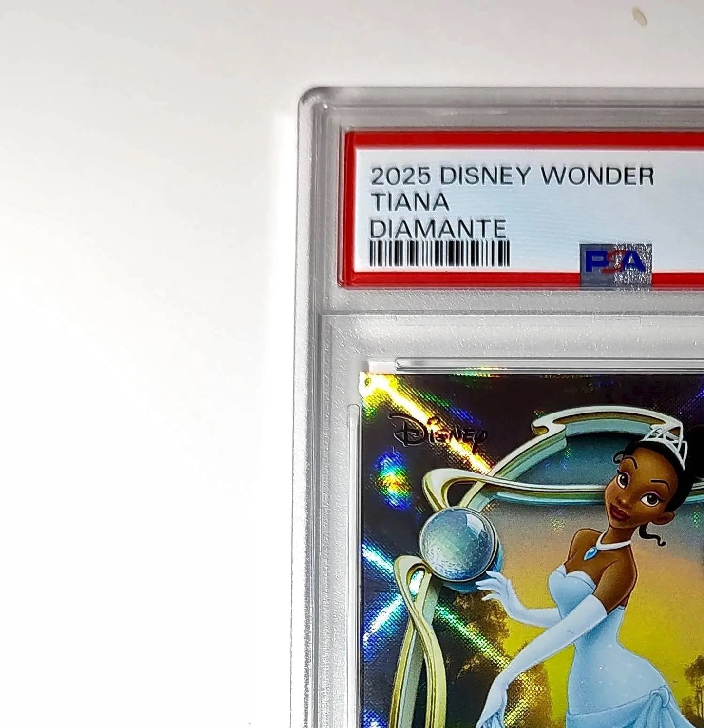 Tiana 2025 Topps Disney #70 Winter Variant Card The Princess and the Frog PSA 8 - Non-Sports Card Single
