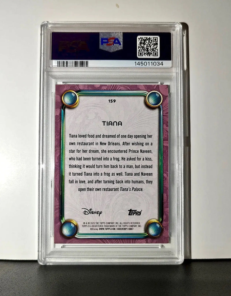 Tiana 2025 Topps Disney Cartoon Princess #159 Card PSA 6 - Non-Sports Card Single