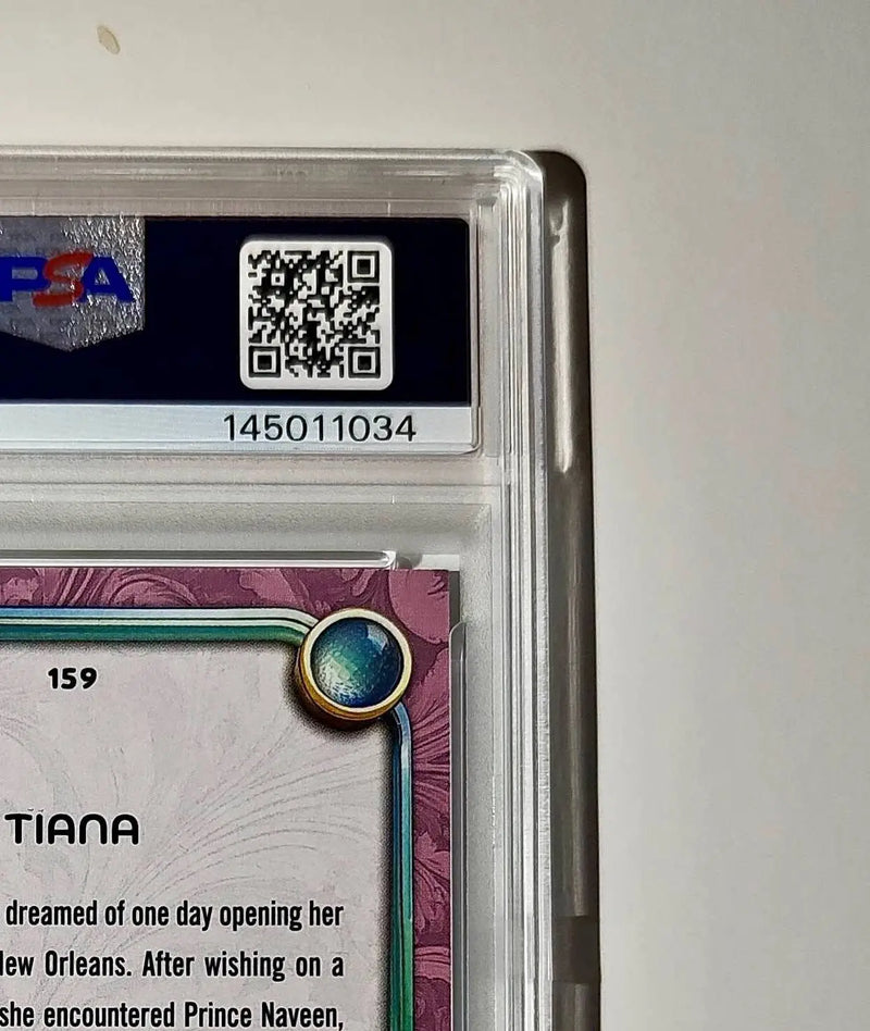 Tiana 2025 Topps Disney Cartoon Princess #159 Card PSA 6 - Non-Sports Card Single