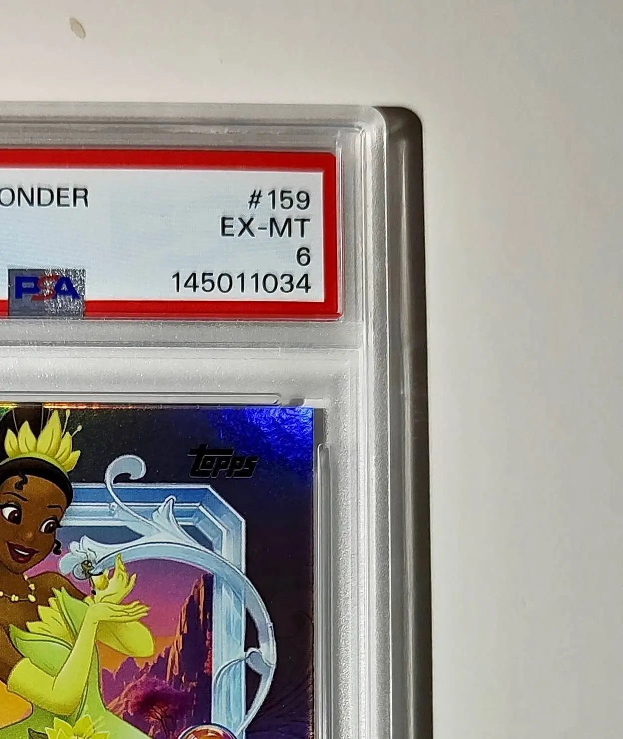 Tiana 2025 Topps Disney Cartoon Princess #159 Card PSA 6 - Non-Sports Card Single