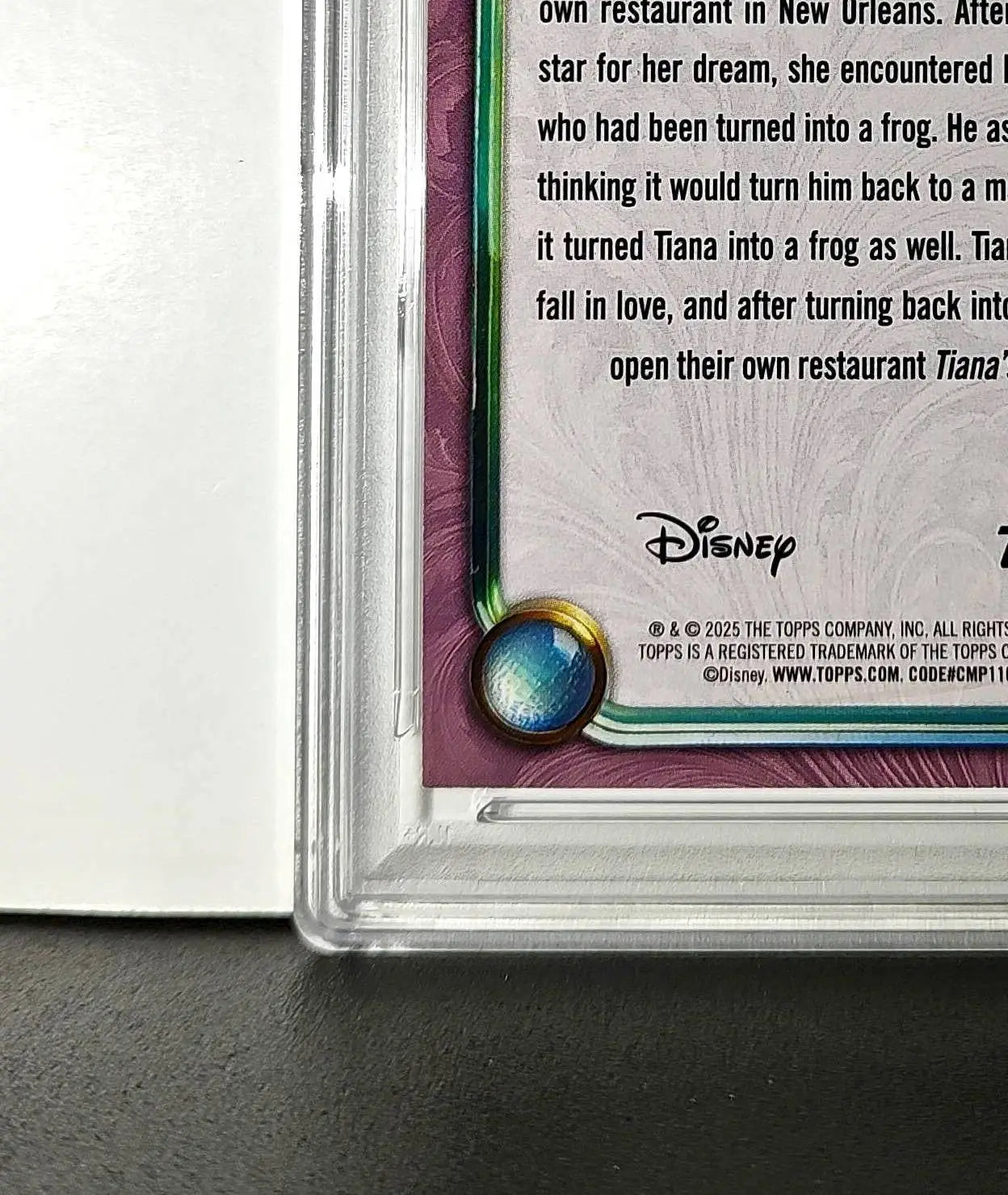 Tiana 2025 Topps Disney Cartoon Princess #159 Card PSA 6 - Non-Sports Card Single