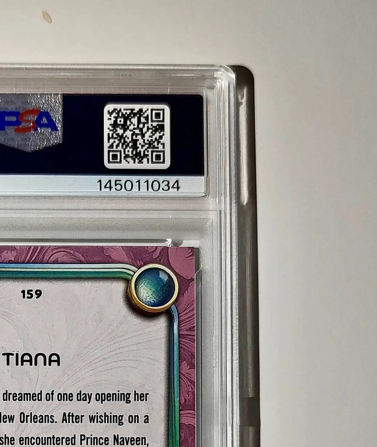 Tiana 2025 Topps Disney Cartoon Princess #159 Card PSA 6 - Non-Sports Card Single