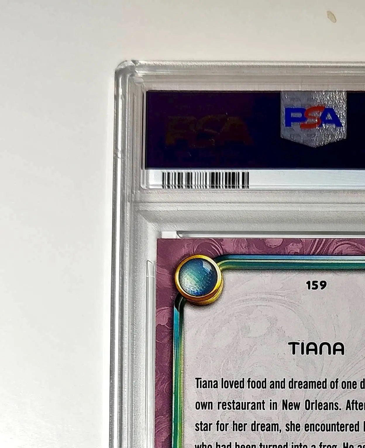 Tiana 2025 Topps Disney Cartoon Princess #159 Card PSA 6 - Non-Sports Card Single