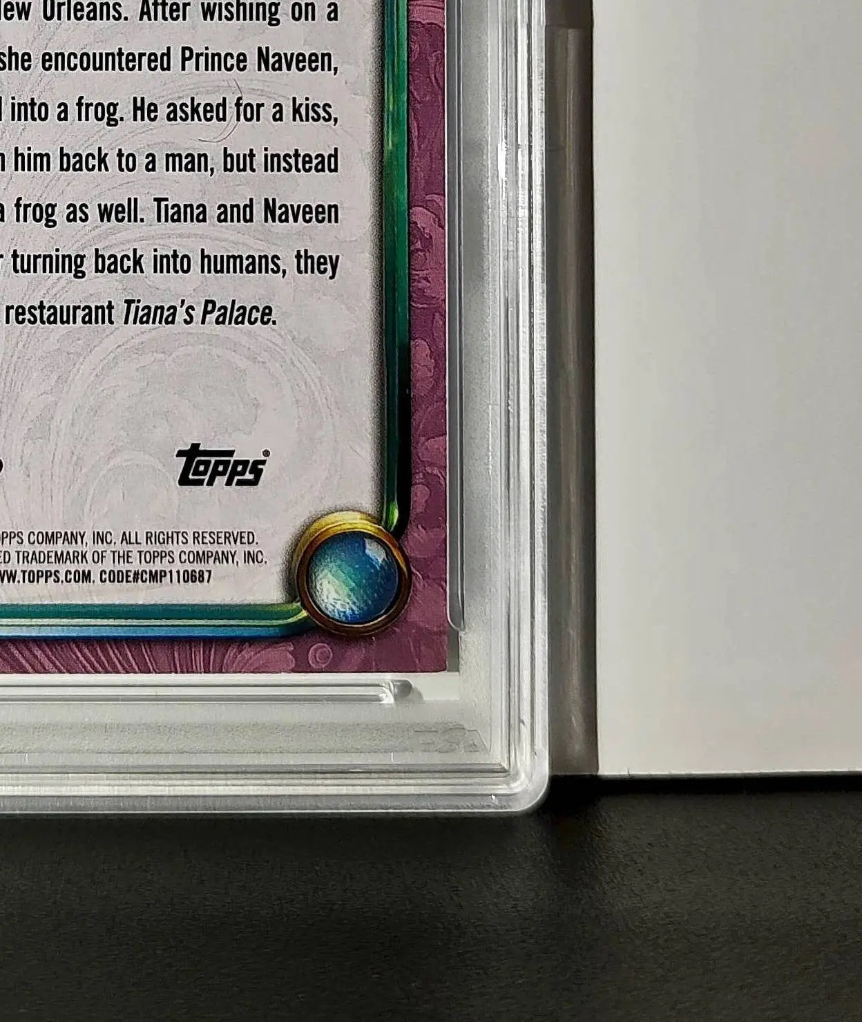 Tiana 2025 Topps Disney Cartoon Princess #159 Card PSA 6 - Non-Sports Card Single