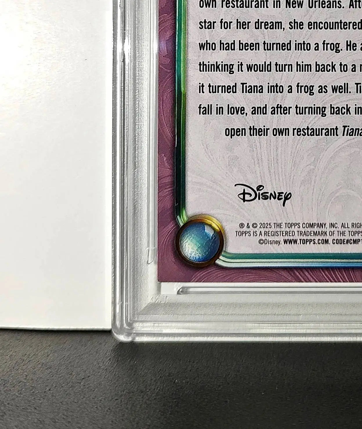 Tiana 2025 Topps Disney Cartoon Princess #159 Card PSA 9 - Non-Sports Card Single