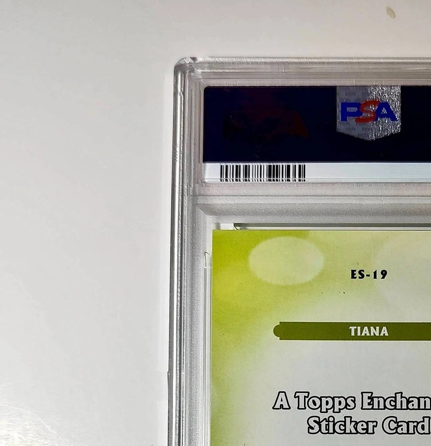 Tiana 2025 Topps Disney #ES-19 Enchanted Sticker Card PSA 9 - Non-Sports Card Single