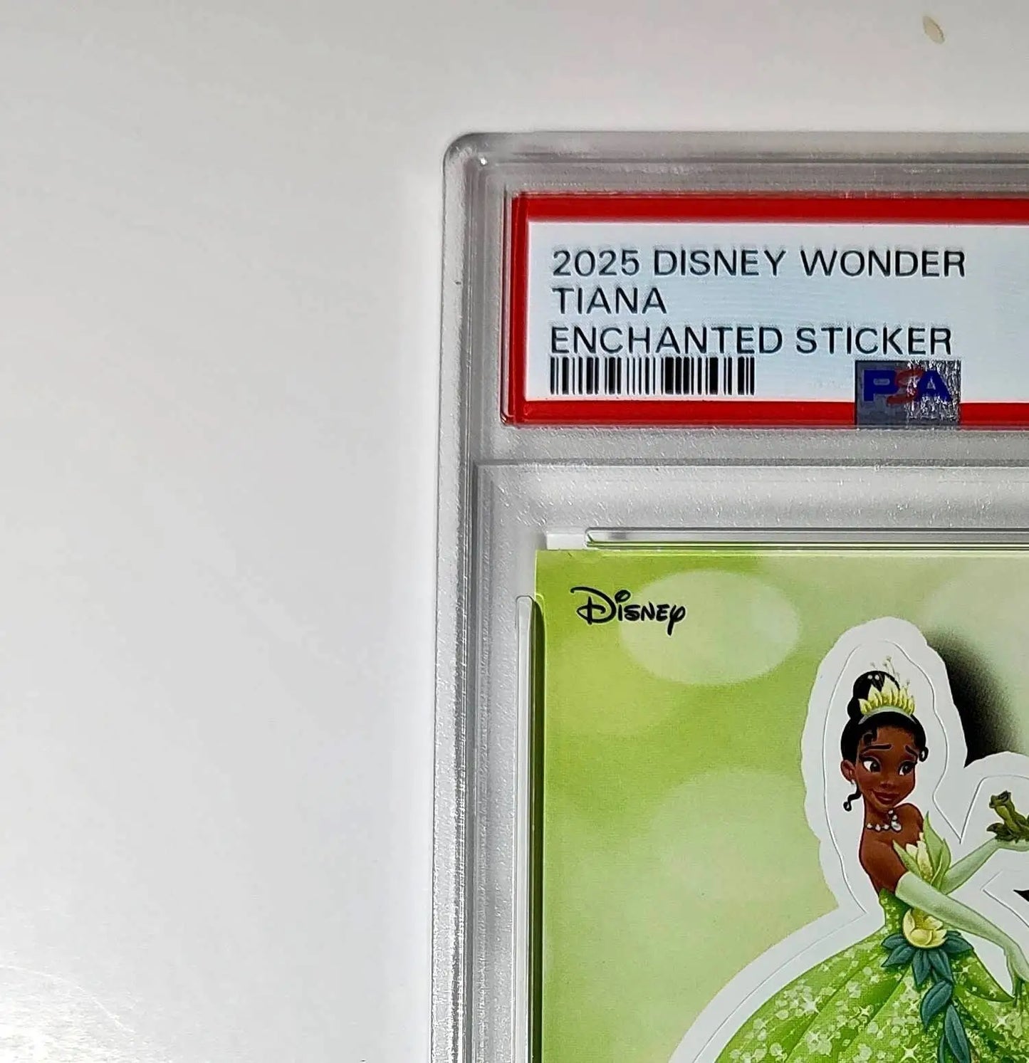 Tiana 2025 Topps Disney #ES-19 Enchanted Sticker Card PSA 9 - Non-Sports Card Single