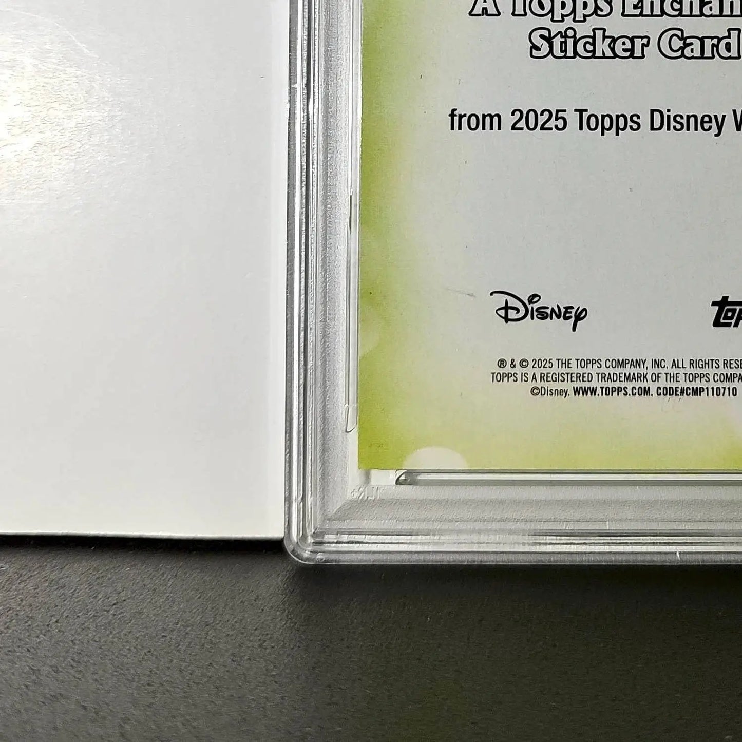 Tiana 2025 Topps Disney #ES-19 Enchanted Sticker Card PSA 9 - Non-Sports Card Single