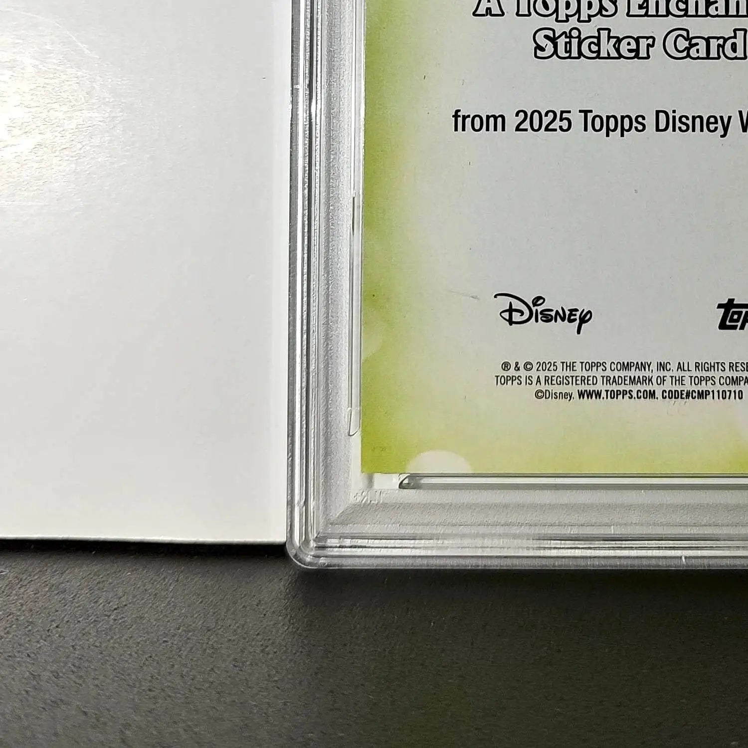 Tiana 2025 Topps Disney #ES-19 Enchanted Sticker Card PSA 9 - Non-Sports Card Single