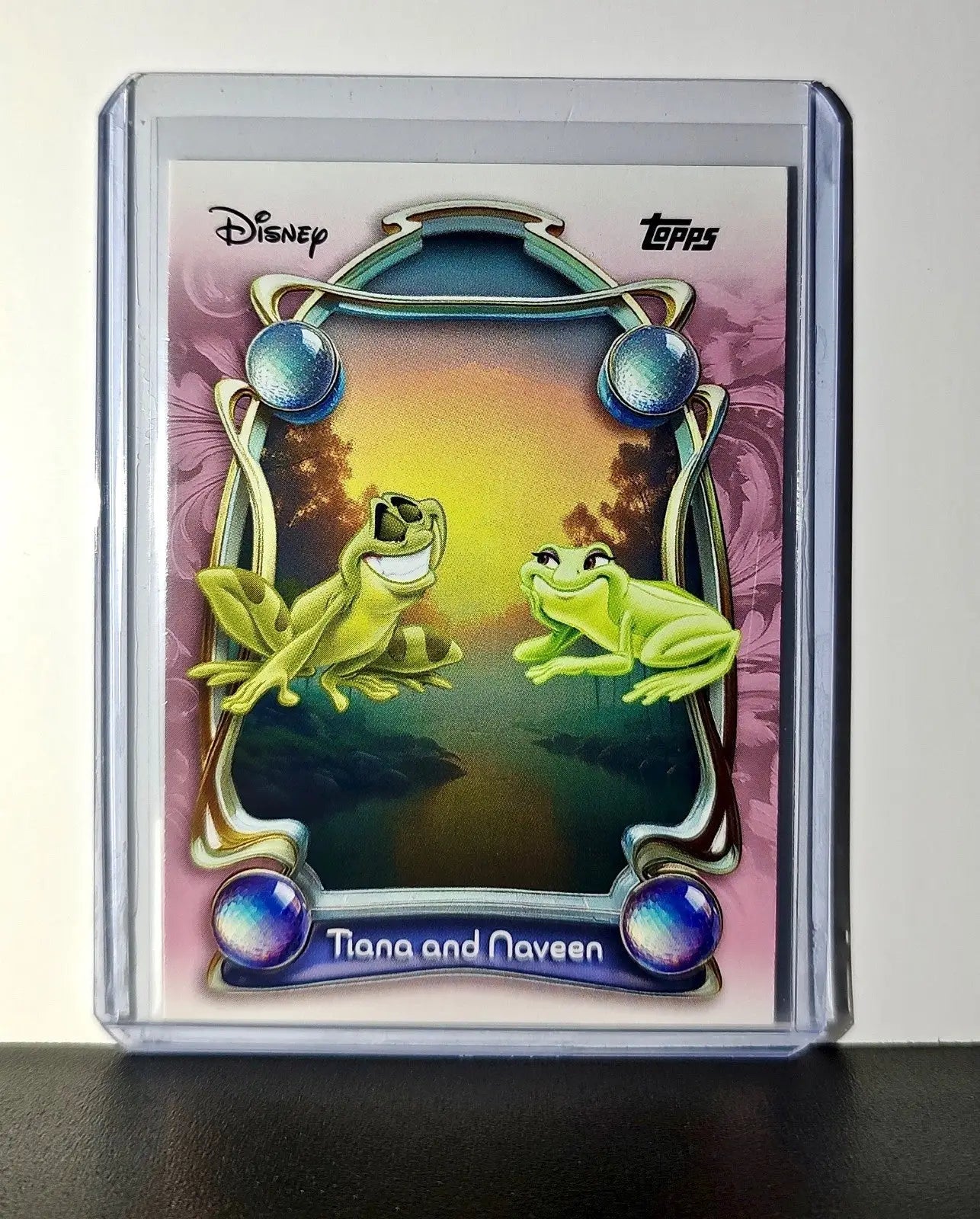 Tiana and Naveen 2025 Topps Disney Wonder #72 Card The Princess and the Frog - Non-Sports Card Single