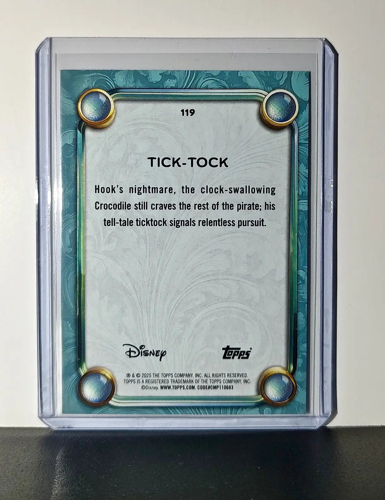 Tick-Tock 2025 Topps Disney Wonder #119 Diamond Card Peter Pan - Non-Sports Card Single