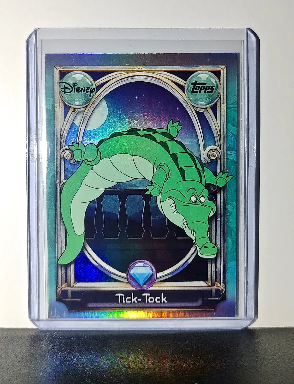 Tick-Tock 2025 Topps Disney Wonder #119 Diamond Card Peter Pan - Non-Sports Card Single