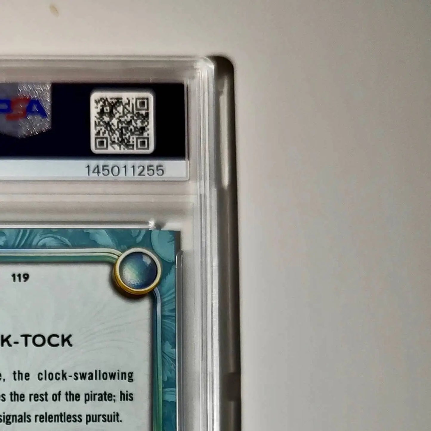 Tick-Tock 2025 Topps Disney Wonder #119 Diamond Card Peter Pan PSA 9 - Non-Sports Card Single