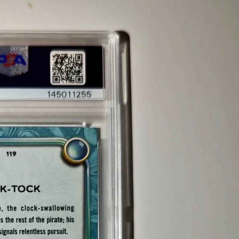 Tick-Tock 2025 Topps Disney Wonder #119 Diamond Card Peter Pan PSA 9 - Non-Sports Card Single