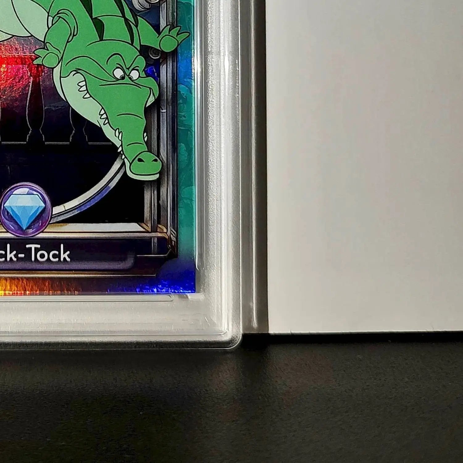 Tick-Tock 2025 Topps Disney Wonder #119 Diamond Card Peter Pan PSA 9 - Non-Sports Card Single
